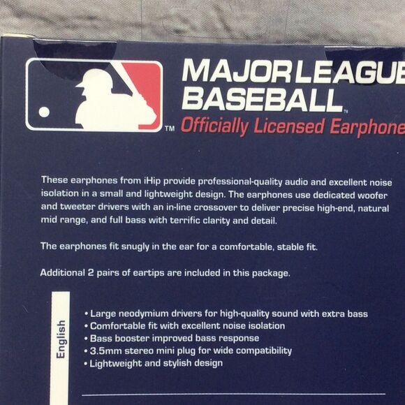 MLB Atlanta Braves Ear Buds Baseball Logo Gameday Noise Reduction iPad iPhone - Picture 4 of 5